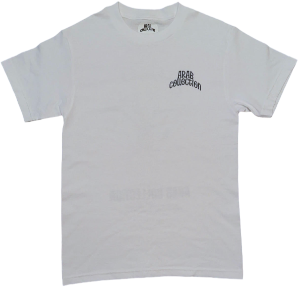 WHITE "OLIVE TREE" GRAPHIC TEE